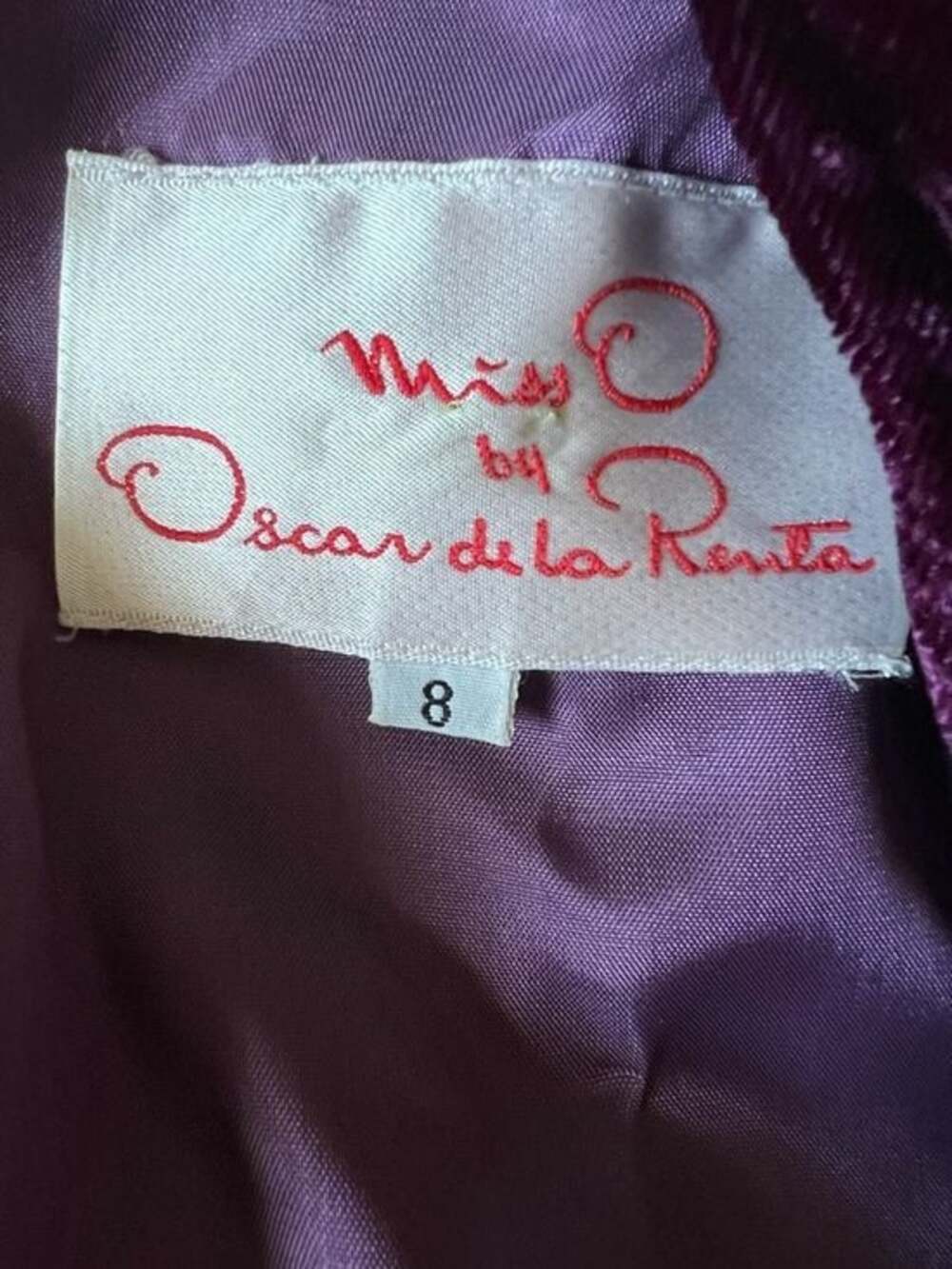[JUST IN] Vintage Oscar de la Renta 'Miss O' Jewel Belt Evening Gown - Size 8 - Picture 8 of 8